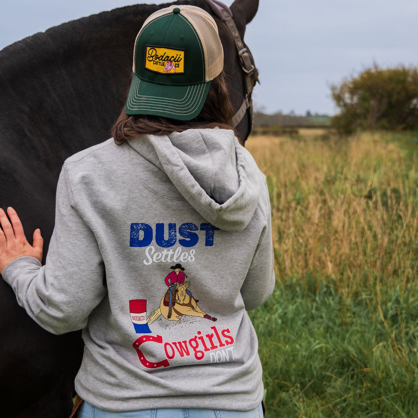 Dust Settles Hoodie - Grey