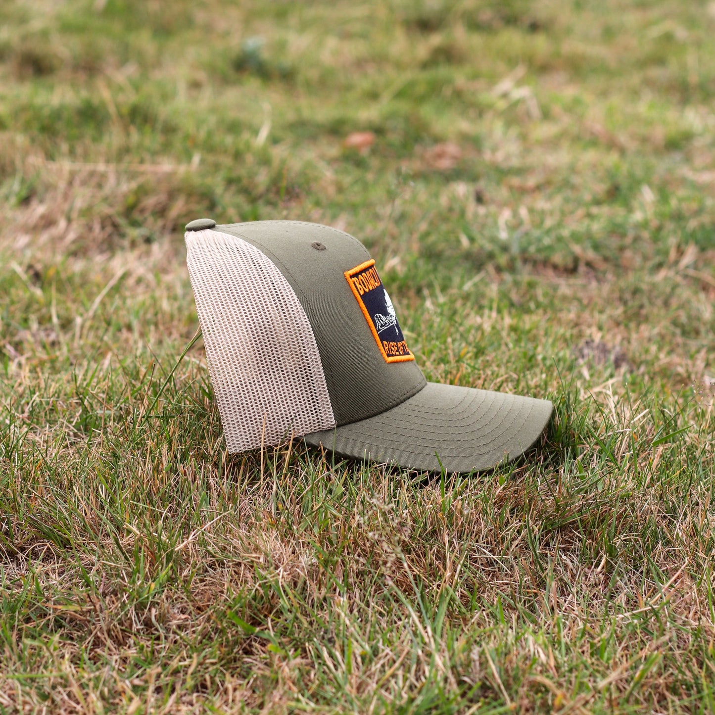 Khaki Green Untamed Trucker Cap