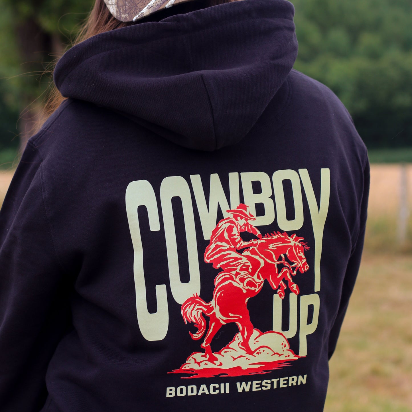 cowboy rodeo hoodie
