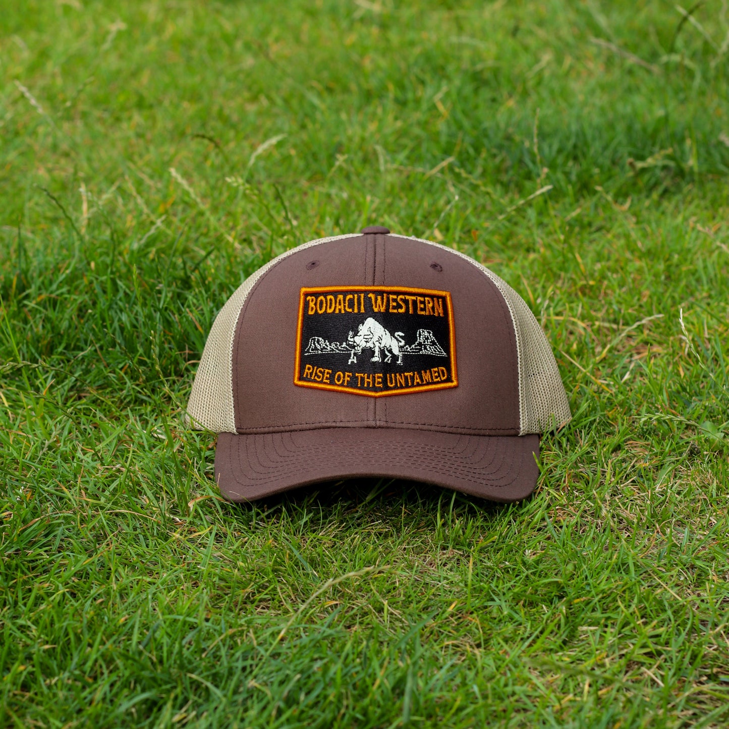 Brown Untamed Trucker Cap