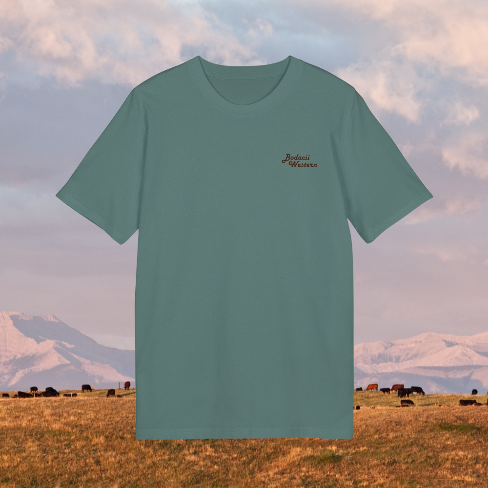cowboy graphic tshirt front