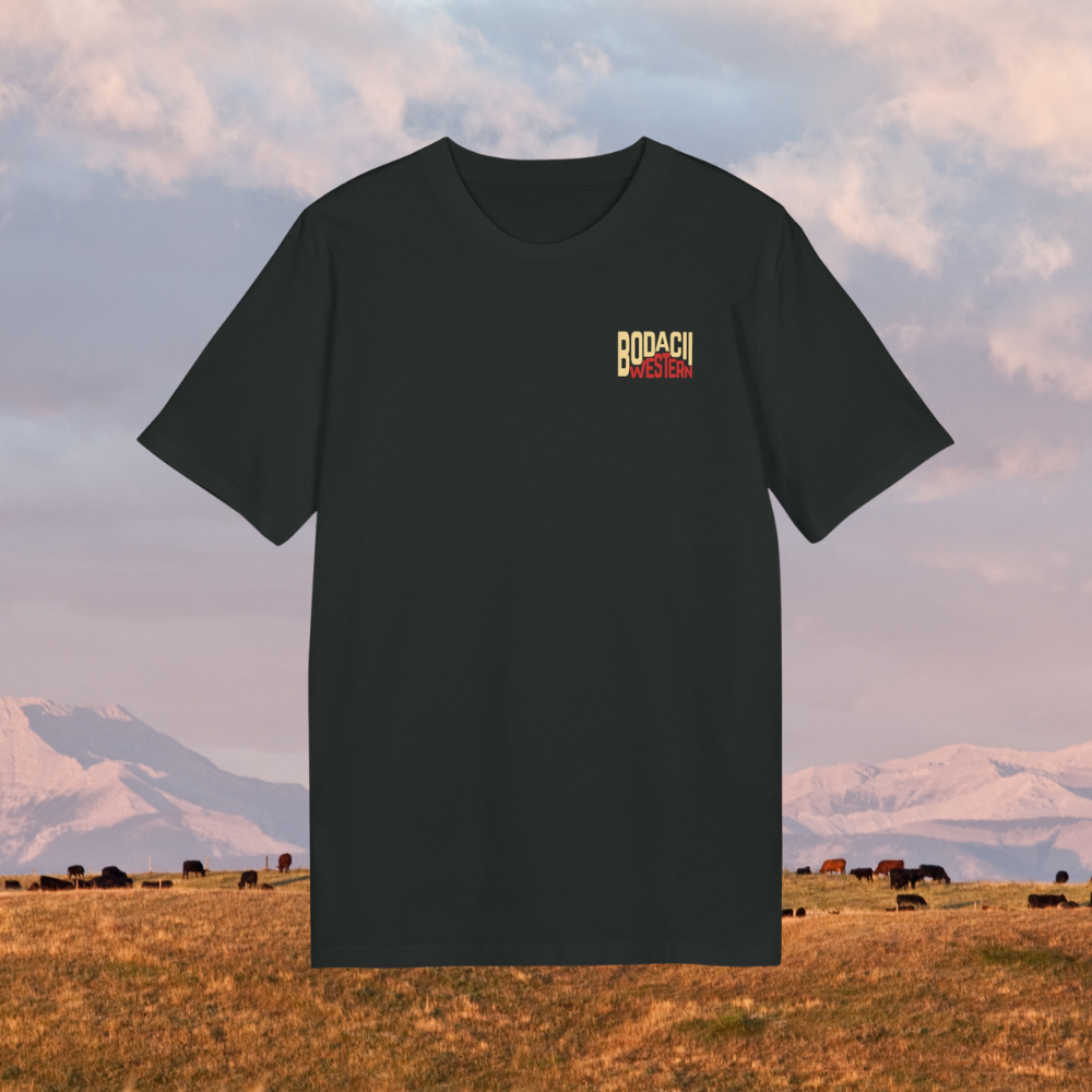 rodeo cowboy graphic tshirt