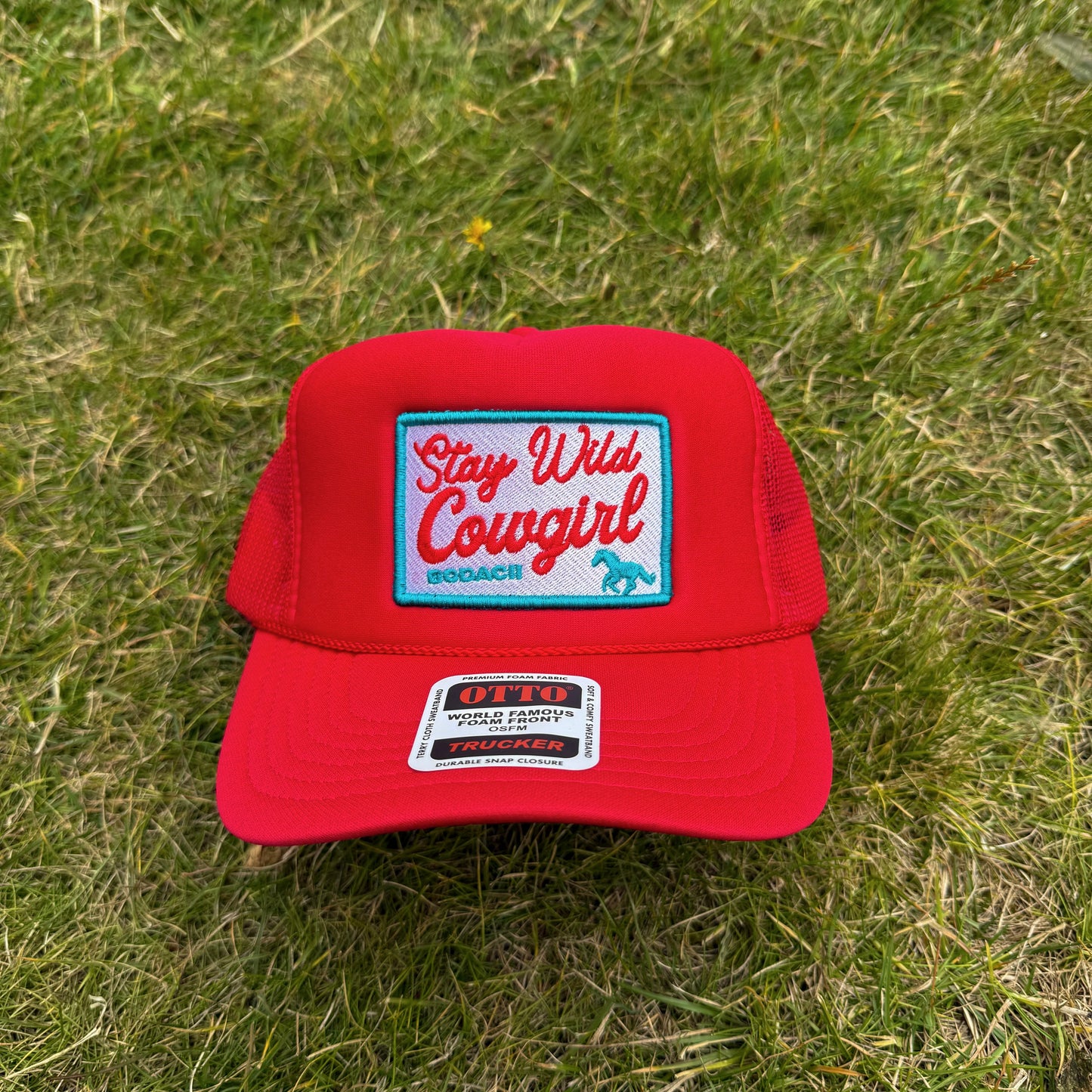 Stay Wild Cowgirl Trucker Cap