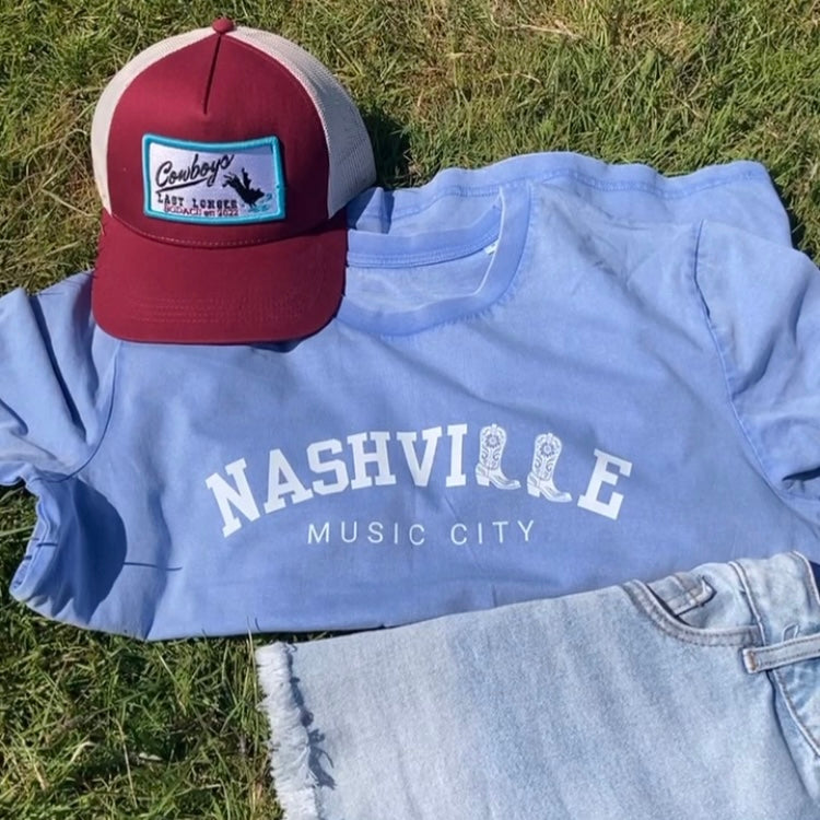 Nashville Music City Vintage T-shirt