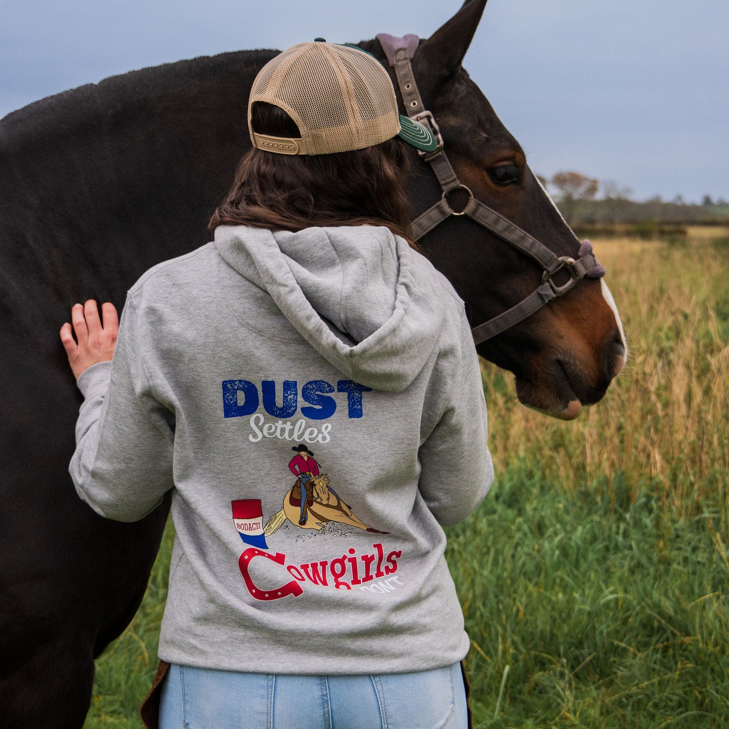 cowgirl barrel racing hoodie