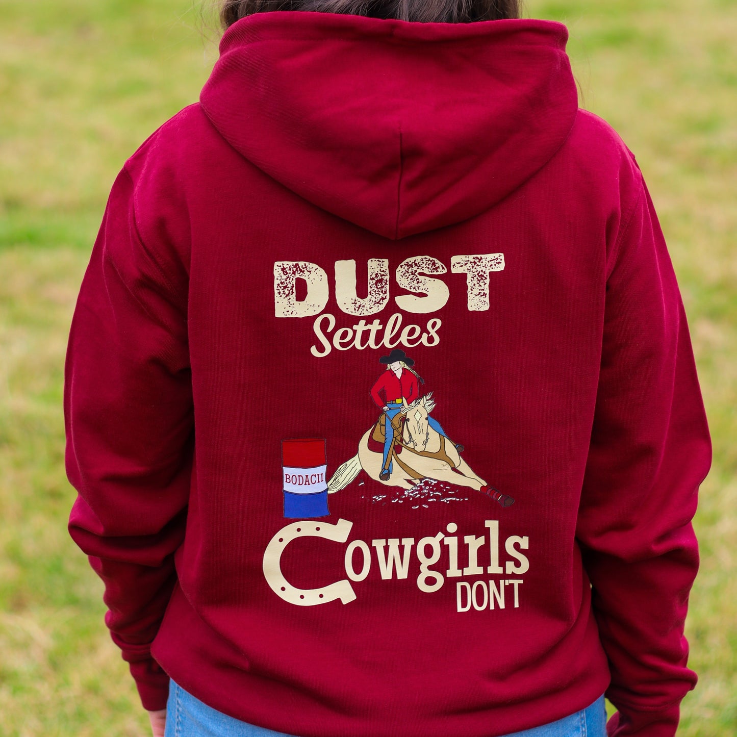 barrel racing hoodie for cowgirls