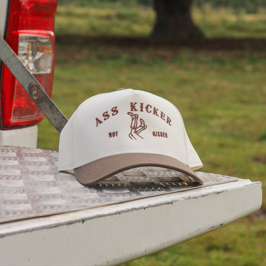 brown cowgirl trucker cap