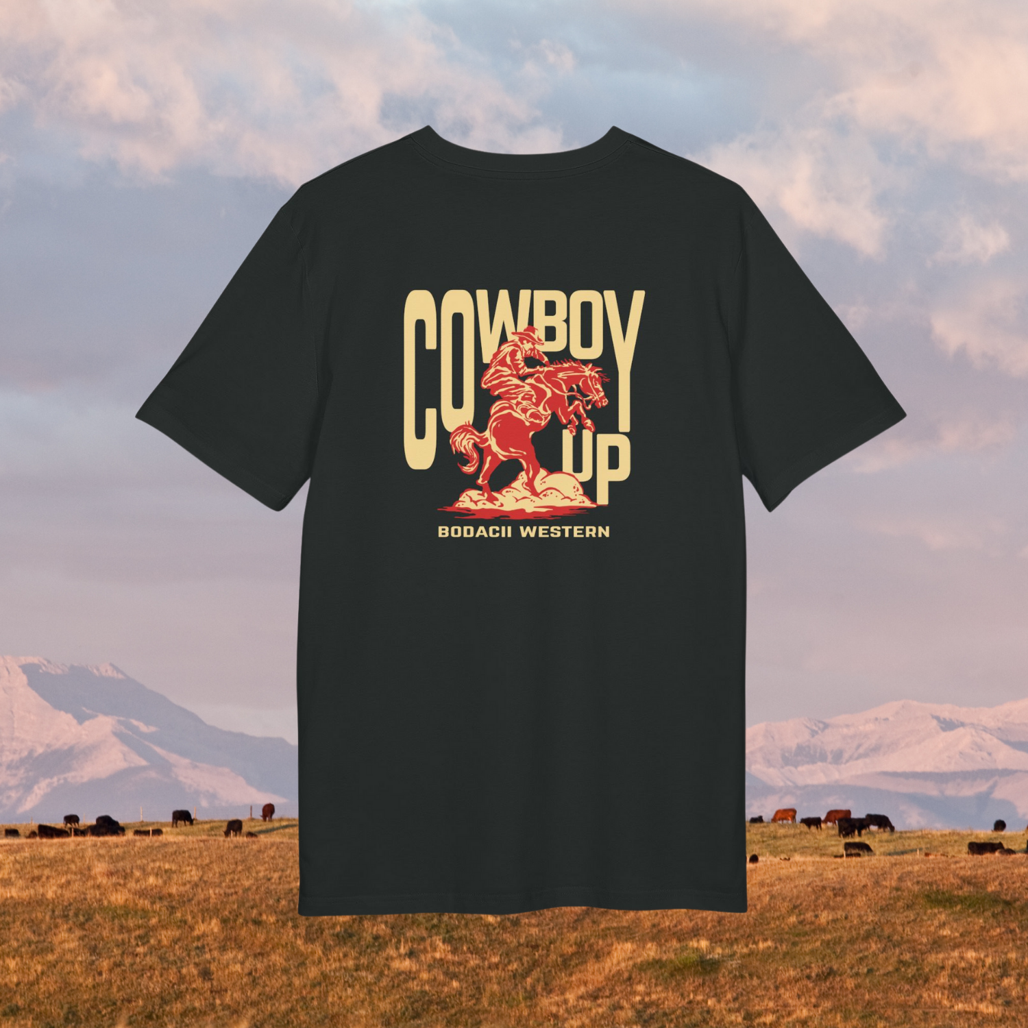 rodeo cowboy t-shirt