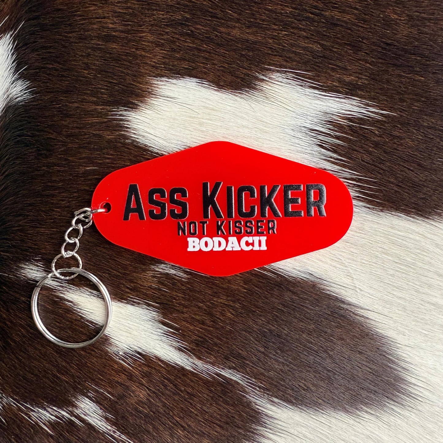 Ass Kicker Cowboy Boots Keyring